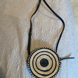 Rebecca Minkoff round straw bag